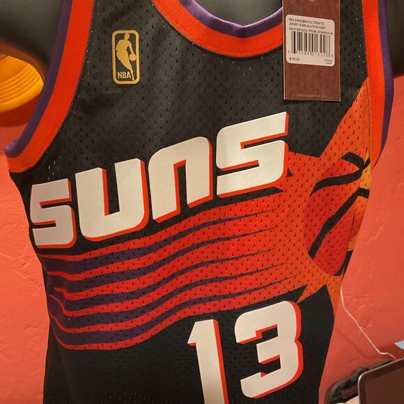 NEW Mitchell & Ness 1996 Steve Nash Basketball Jersey Phoenix Suns Mens Large - Picture 5 of 5